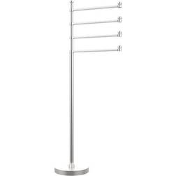 Allied Brass Southbeach Collection Free Standing 4 Pivoting Swing Arm Towel Stand (SB-84-SCH)