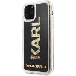 Karl Lagerfeld logo Glitter KLHCN58KAGBK iPhone 11 Pro Svart