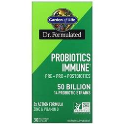 Garden of Life Probiotics Immune, 50 Billion, 30 Vegetarian Capsules 30