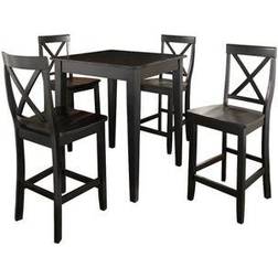 Crosley Furniture Pub Dining Set 32x32" 5