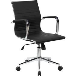 Techni Mobili Modern Medium Back Executive Office Chair 39.5"