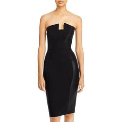 Black Halo Lena Sheath Dress - Black