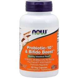 Now Foods Probiotic-10 & Bifido Boost, 25 Billion, 90 Veg Capsules