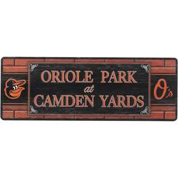 Open Road Brands Baltimore Orioles 10" x 28" Traditions Wood Sign