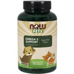 Now Foods Pets Omega-3 Support 180 gels 180