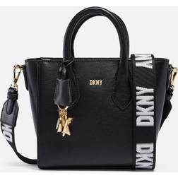 DKNY Women's Valery Small Satchel Black/Gold