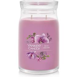 Yankee Candle Signature Large Jar Wild Orchid Scented Candle 3.7oz