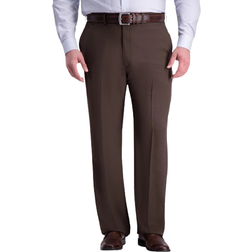 Haggar Big & Tall Premium Comfort Dress Pant - Dark Chocolate