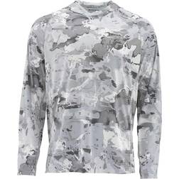 Simms Solarflex Hoody Cloud Camo Grey