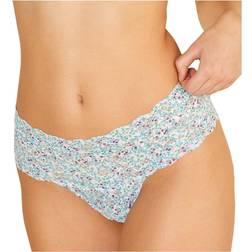 Cosabella Never Say Never Printed Comfie Thong - Floral Blu Venezia