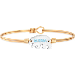 Luca + Danni Mama Bear Bangle Bracelet - Gold/Silver/Blue