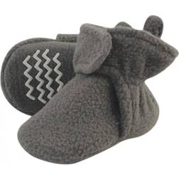 Hudson Baby and Toddler Cozy Fleece Booties - Charcoal Gray - 18-24 Months