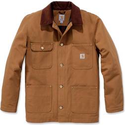 Carhartt Men's Firm Duck Blanket-Lined Chore Coat