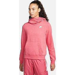 Nike Women's Sportswear Funnel-Neck Hoodie Black/Black/White