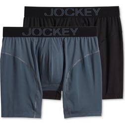 Jockey Men's 2-Pk. RapidCool Boxer Briefs