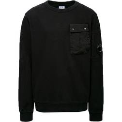 CP COMPANY Boys Fleece Mix Sweater