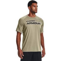 Under Armour Tech 2.0 WordMark men's T-shirt, Khaki
