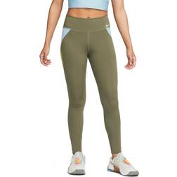 Nike The One Colourblock Leggings Olive