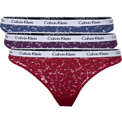 Calvin Klein Brazilian 3pk, Libertypurple/Rebellious/Softg, Xs