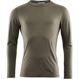 Aclima M's LightWool Undershirt Long - Ranger Green