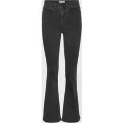 Noisy May Dark Sallie High Waist Flared Jeans