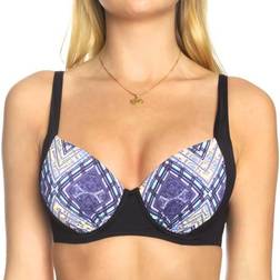 Sunseeker Tribe Attack Underwire Bikini Bra pattern-2