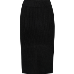 Vila Ril Pencil HW Knit Skirt