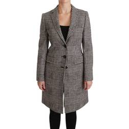 Dolce & Gabbana Trench Knee Long Jacket Coat - Multicolour