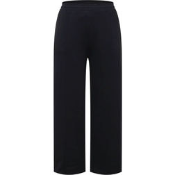 Urban Classics Ladies Straight Pin Tuck Sweat Pants - Black