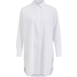 Vila Vigimas Oversize Long Shirt - White