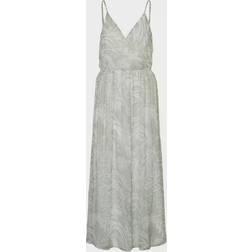 Vero Moda Kaya Singlet Wrap Ankle Dress - Pastel Green