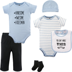 Hudson Cotton Layette Set - Mustaches (10151354)