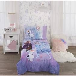 Disney Frozen 2 Toddler Comforter Bedding Set 4-pack