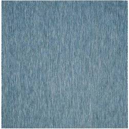 Safavieh Courtyard Blue, Gray 79x79"