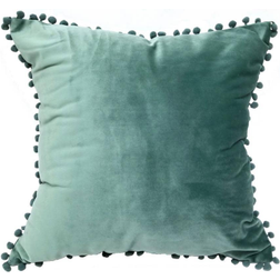 Harper Lane Pompom Complete Decoration Pillows Blue (45.72x45.72)