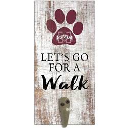 Fan Creations Mississippi State Bulldogs Leash Holder Sign Board
