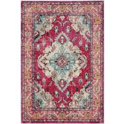 Safavieh Monaco Collection Pink, Multicolor 96x120"