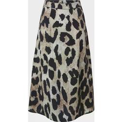 Object Collectors Item Leonora HW Midi Skirt Sandshell Big Leo