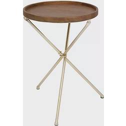 Ridge Road Decor Tilt-Top Tray Table 20"