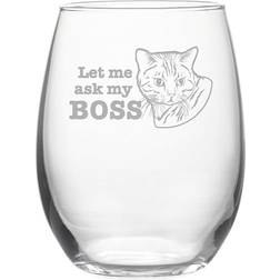 Susquehanna Glass Let Me Ask My Boss Tumbler 21fl oz 4