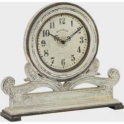 Ridge Road Décor Distressed Wood Table Clock 4"