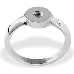 Dyrberg/Kern 6 Ring - Silver/Transparent