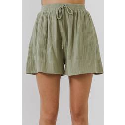 Gauze Shorts With Pockets Also in: L, XS