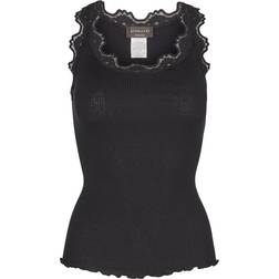 Rosemunde Classic Silk Top - Black