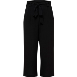 Only Winner Palazzo Culotte Pant - Black