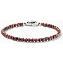 David Yurman Tiger's Eye Spiritual Beaded Bracelet