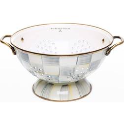 Mackenzie-Childs Sterling Check Colander