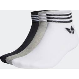 Adidas Trefoil Ankle Socks Pairs 5.5-8