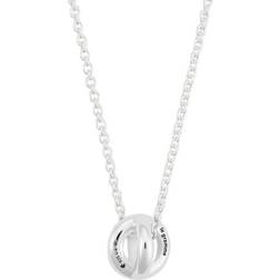 Sterling Entrelacs Pendant Necklace