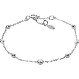 Fossil Glitz Bracelet - Silver/Transparent